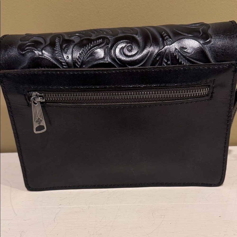 Patricia Nash Lanza crossbody in smoke tool. - Picture 5 of 6